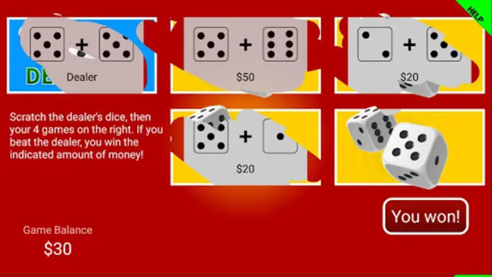 Scratch Card! android App screenshot 10